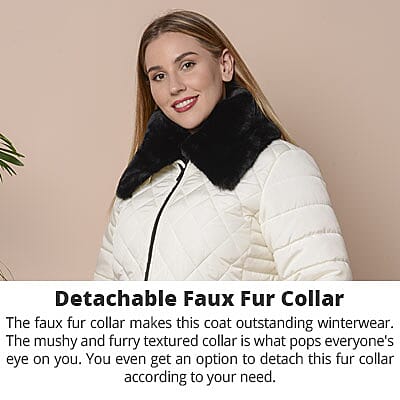 Detachable Faux Fur Collar