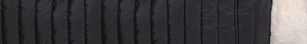 Faux Fur Collar Puffer Coat Banner