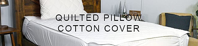 Polyester Quilted Pillow Banner