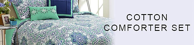 Cotton Comforter Set Banner