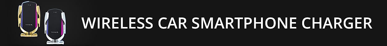 Wireless Car Smartphone Charger Banner