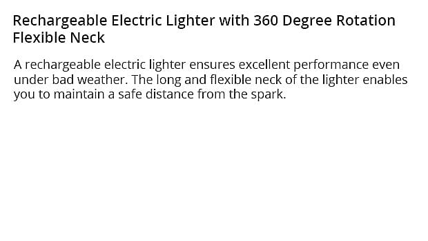 Rechargeable Electric Lighter