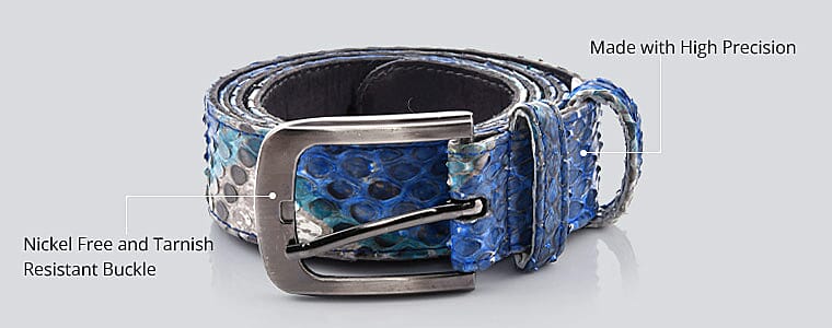 LIDNM　Llife LEATHER CHAIN BELT　PEACOCK LIDNM / Llife ONLINE STORE / Llife LEATHER CHAIN BELT