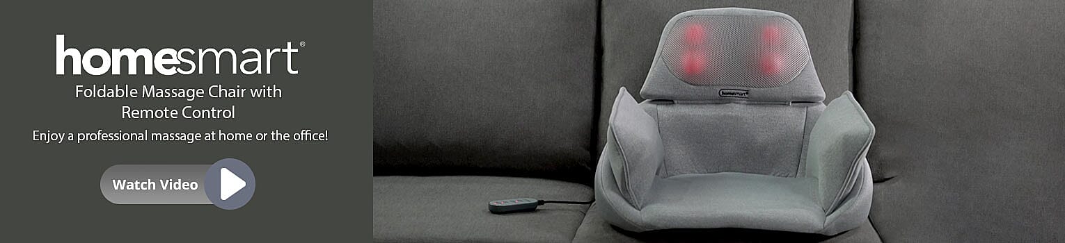 Foldable Massage Chair with Remote Control Banner