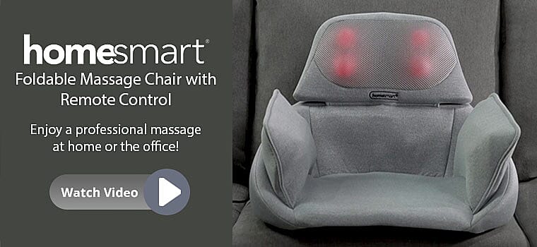 Foldable Massage Chair with Remote Control Banner