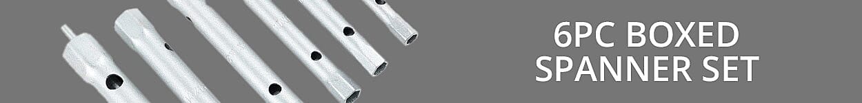 6pc Boxed Spanner Set Banner