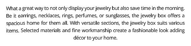 Eco-Friendly Leather Jewelry Organiser Banner