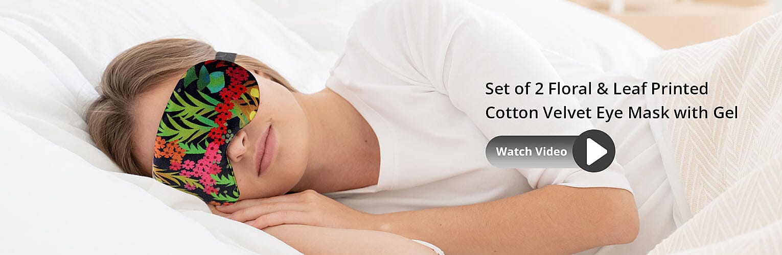 Eye Mask with Gel Banner