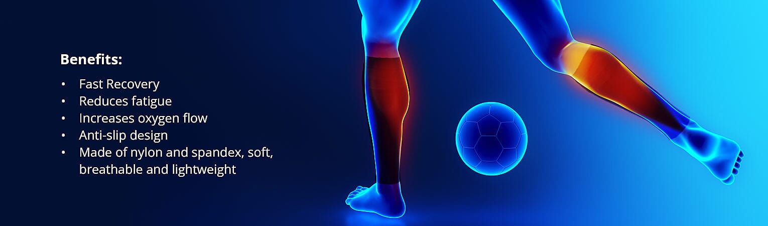 Calf Compression Helps To Banner