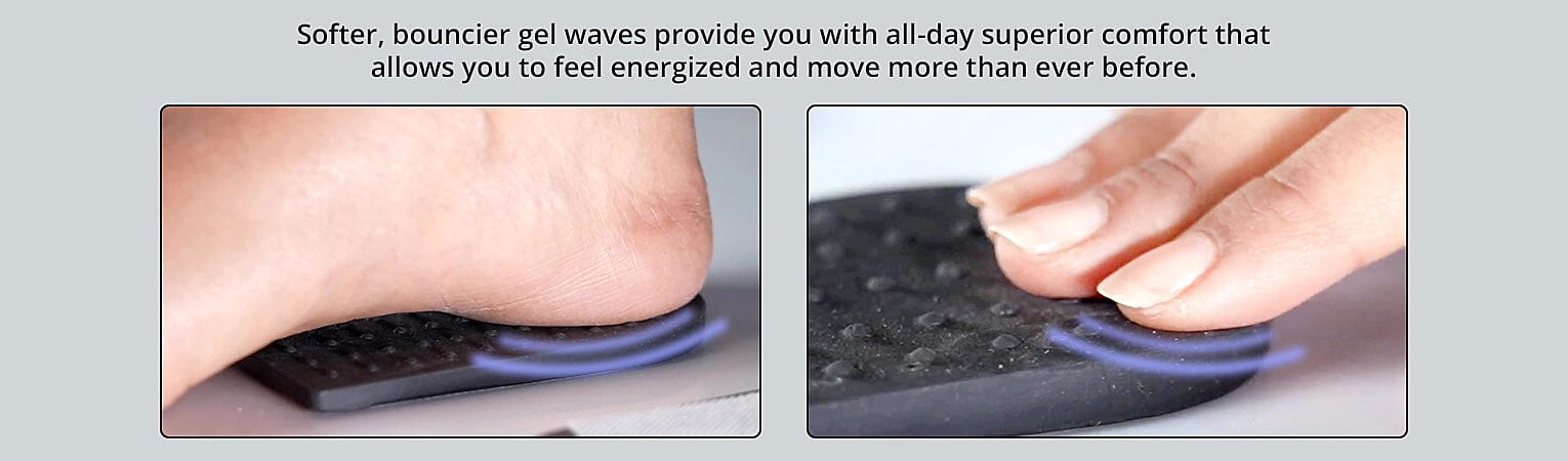 Softer, bouncier gel