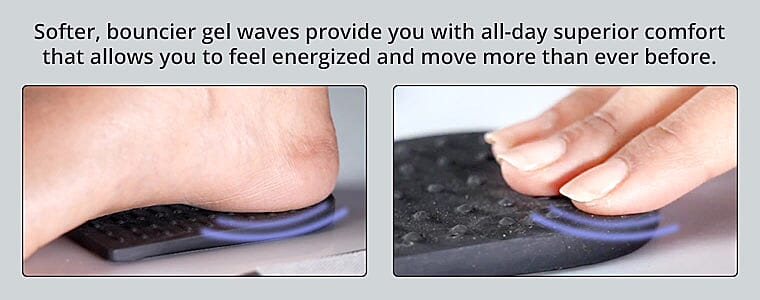 Softer, bouncier gel