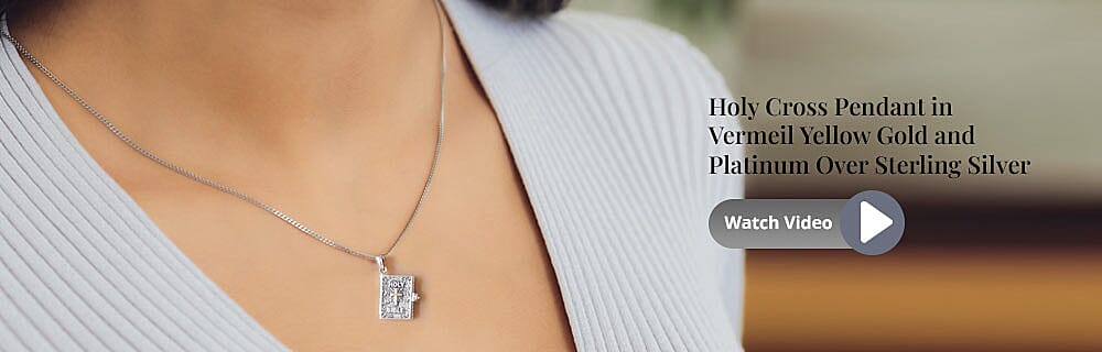 Holy Cross Bible Pendant Banner