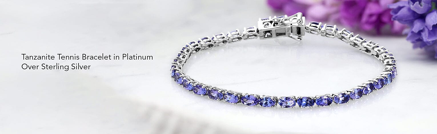 Tanzanite Tennis Bracelet Banner