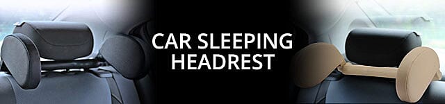 Car Sleeping Headrest Banner