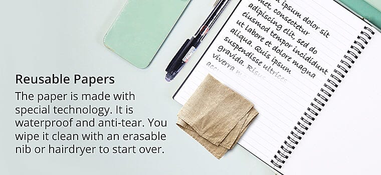 Reusable Papers Banner