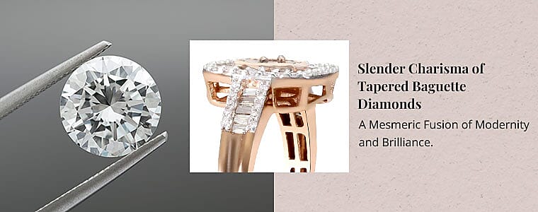 Slender Charisma of Tapered Baguette Diamonds Banner