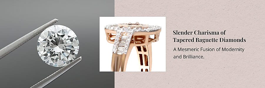 Slender Charisma of Tapered Baguette Diamonds Banner