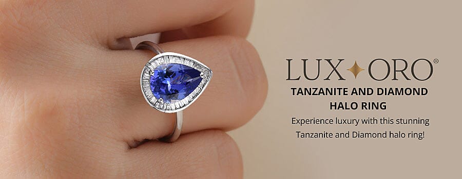 Tanzanite and Diamond Ring Banner