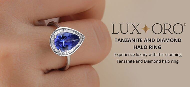 Tanzanite and Diamond Ring Banner