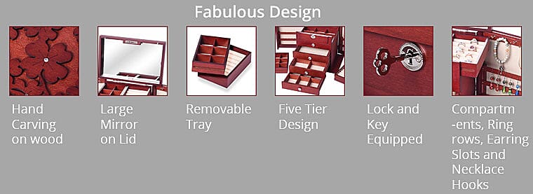 The well-made jewelry organizer