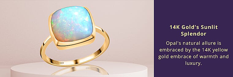 Luxoro AAA Ethiopian Welo Opal Banner