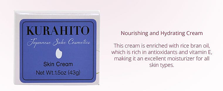 Kurahito Cream Made from Japanese Rice  Banner