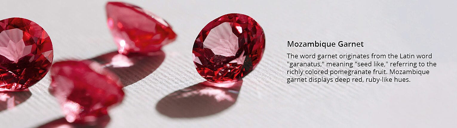 Mozambique Garnet Banner