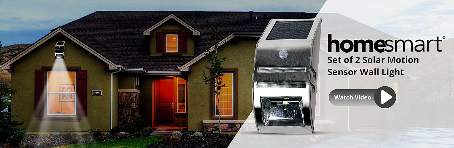 Motion Sensor Wall Light Banner