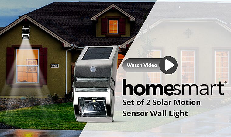 Motion Sensor Wall Light Banner