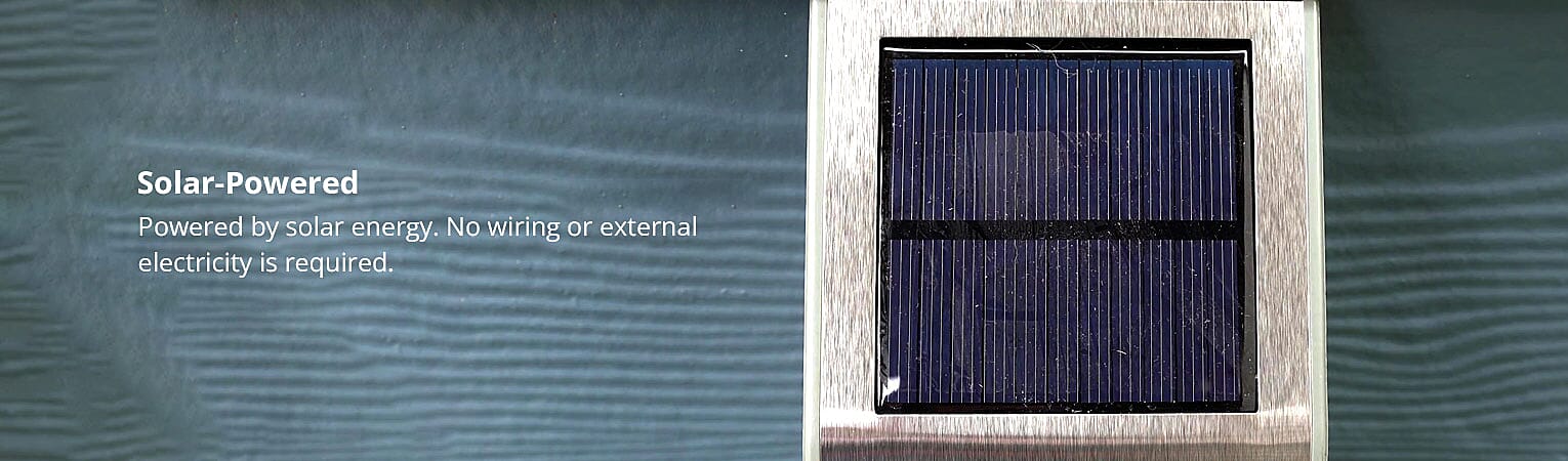 Solar-Powered Banner