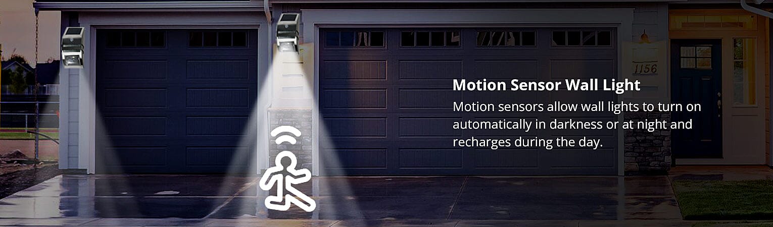 Motion Sensor Wall Light Banner