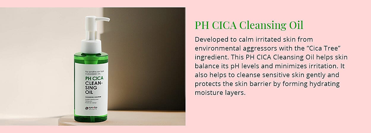 PH CICA Cleansing Oil Banner