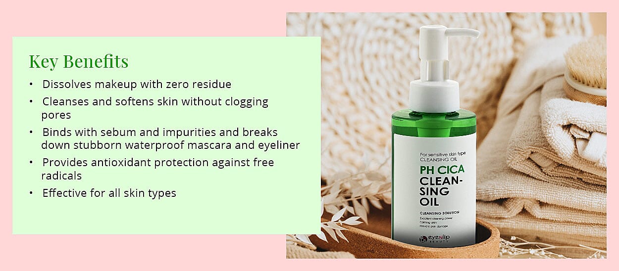 PH CICA Cleansing Oil Banner