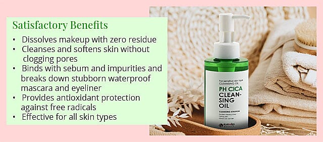 PH CICA Cleansing Oil Banner