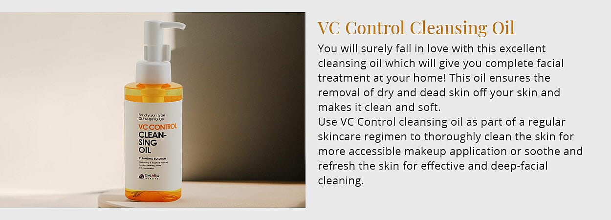 VC Control Cleansing Oil Banner
