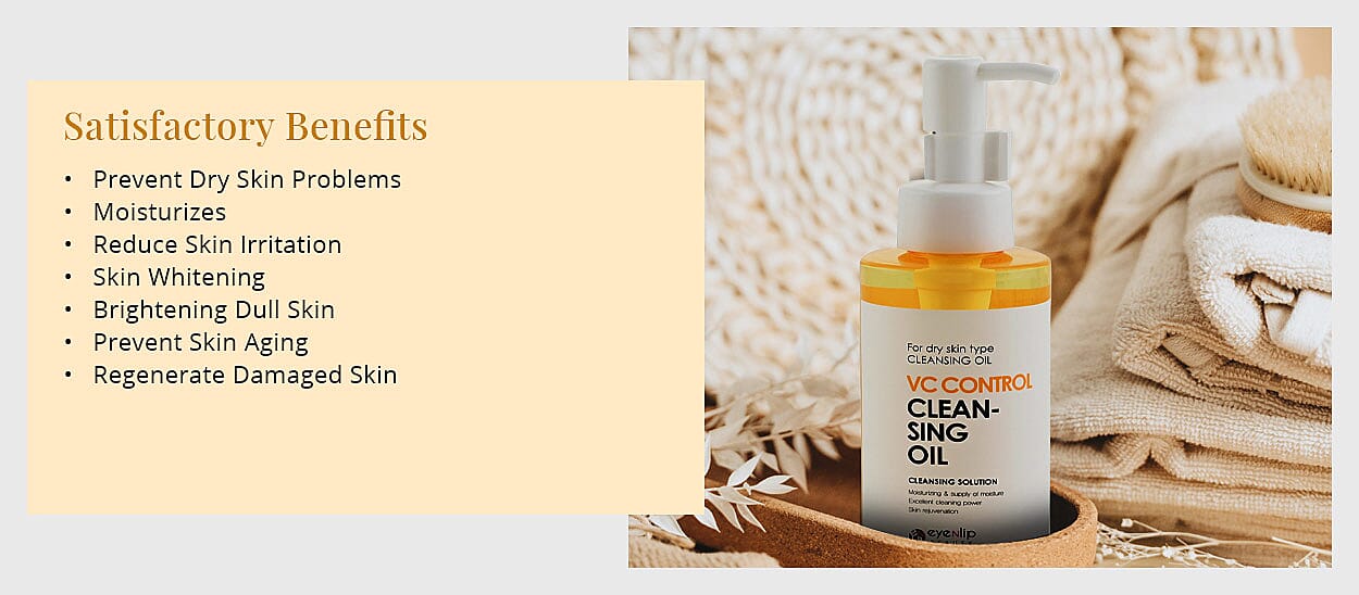 VC Control Cleansing Oil Banner