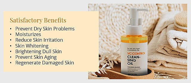 VC Control Cleansing Oil Banner