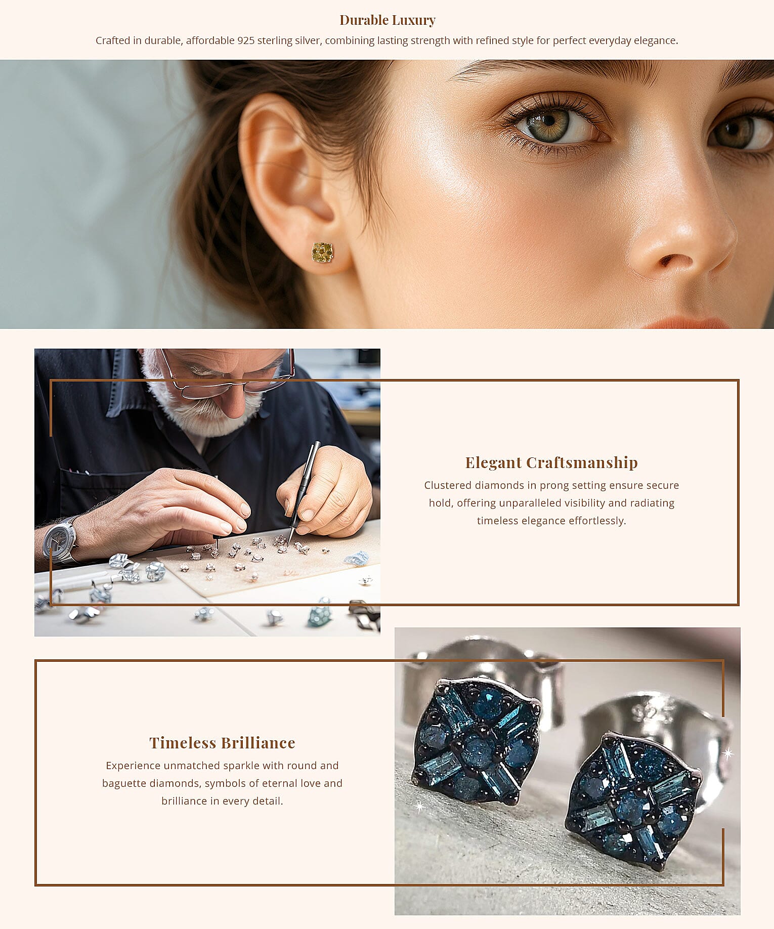 Yellow Diamond 0.15 ctw Stud Earrings in Platinum Over Sterling Silver Banner