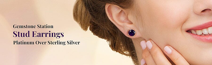 Stud Earrings Banner