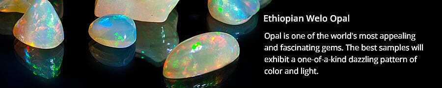 Ethiopian Welo Opal Banner