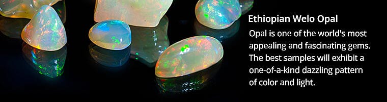 Ethiopian Welo Opal Banner