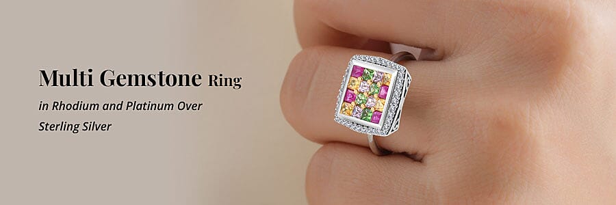 Multi Gemstone Ring Banner