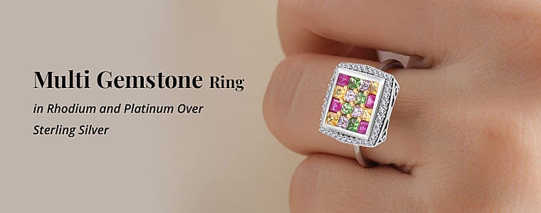 Multi Gemstone Ring Banner
