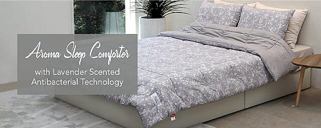 Aroma Sleep Comforter Banner