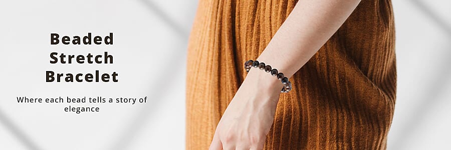 Beaded Stretch Bracelet  Banner