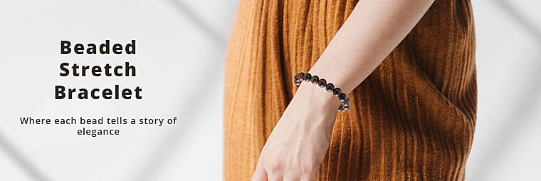 Beaded Stretch Bracelet Banner