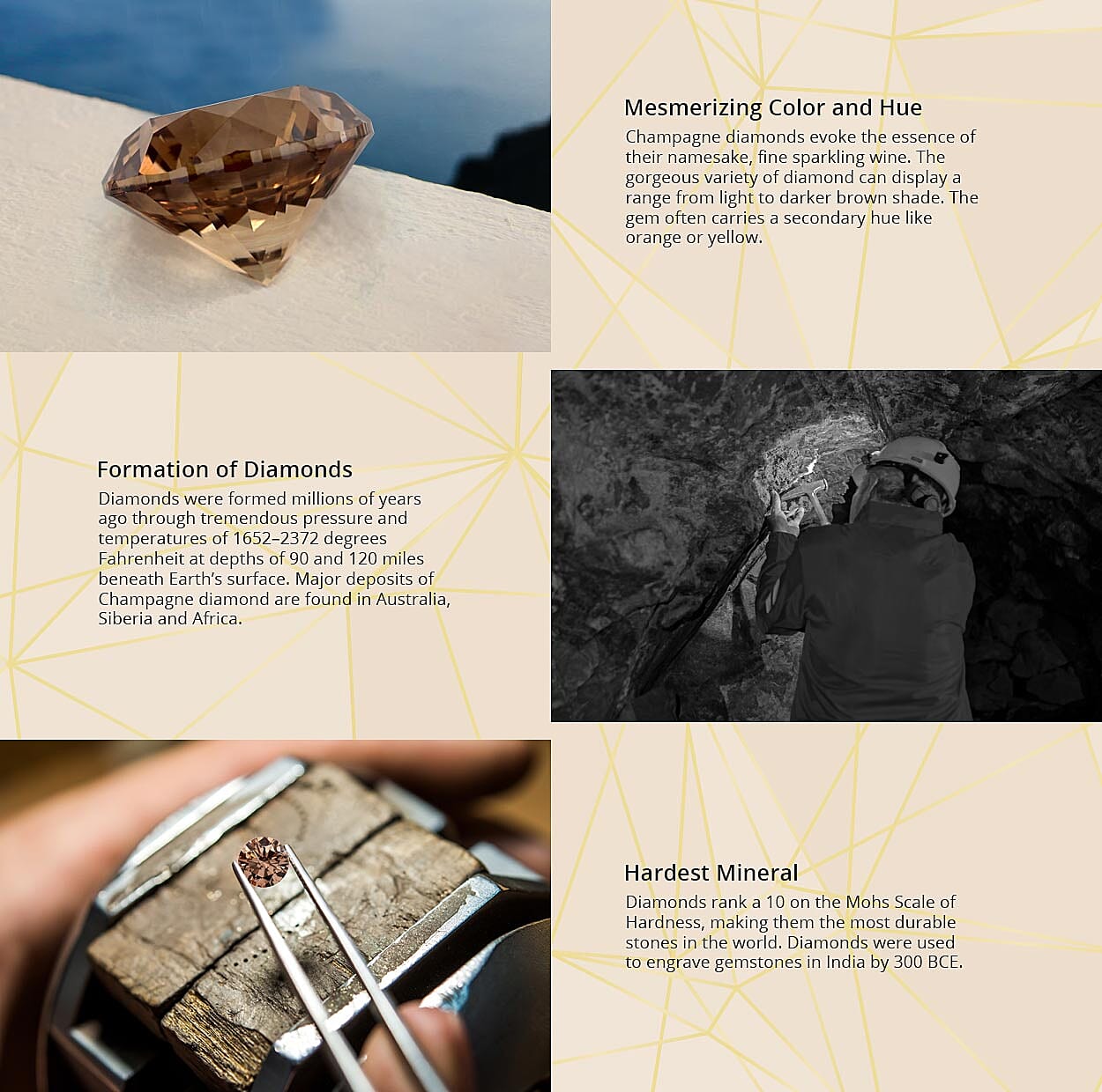 Formation of Diamonds