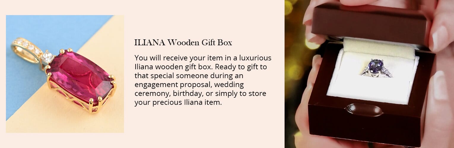 ILIANA Wooden Gift Box