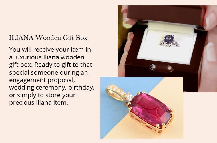 ILIANA Wooden Gift Box