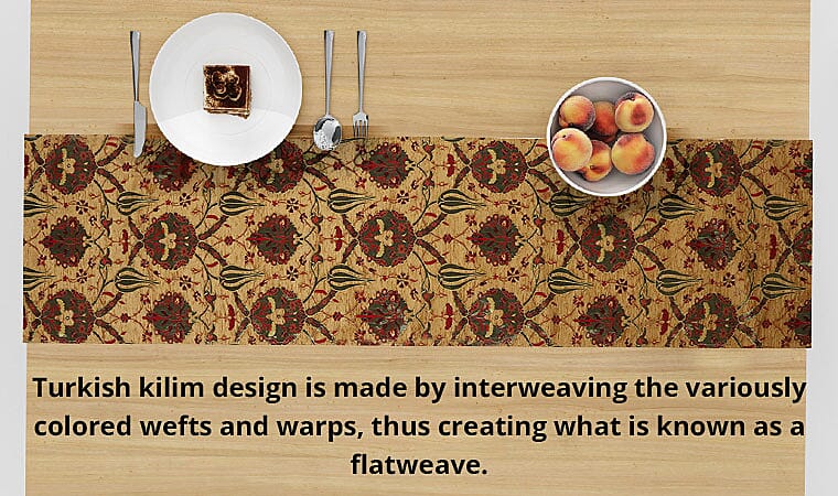 Turkish kilim design Banner